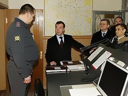 Дмитрий Медведев на Киевском вокзале. Фото: kremlin.ru