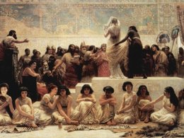 Эдвин Лонг. Ярмарка невест в Вавилоне (1875)