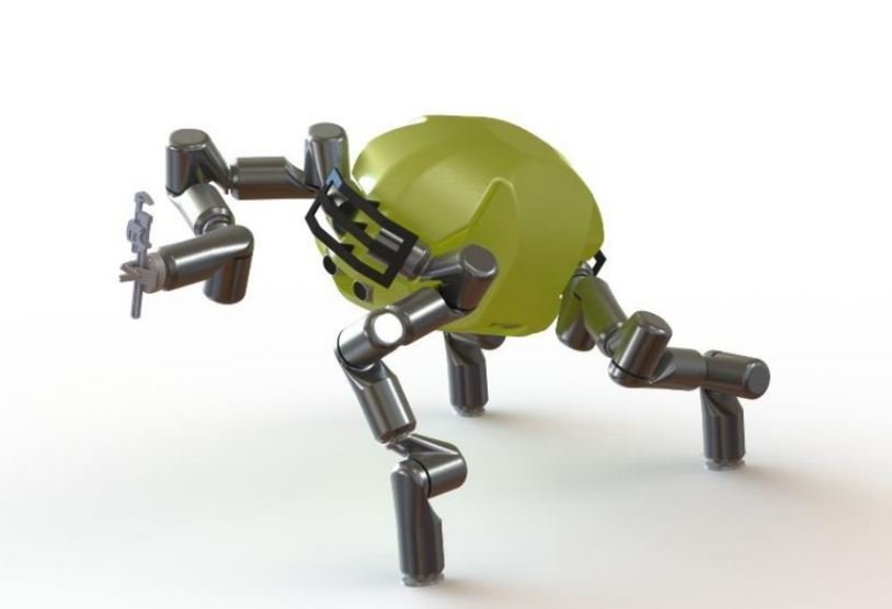 Робот RoboSimian, разрабатываемый Лабораторией реактивного движения NASA для конкурса DARPA Robotics Challenge