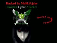 Хакер Maliki Ajdar заменил главную страницу сайта Лукина
