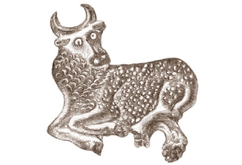 Фигурка быка из велестинской коллекции
