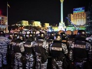 Украинская милиция на Майдане