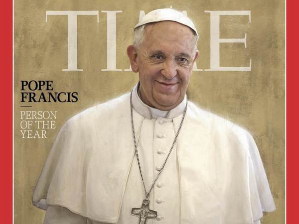 Папа Франциск на обложке Time
