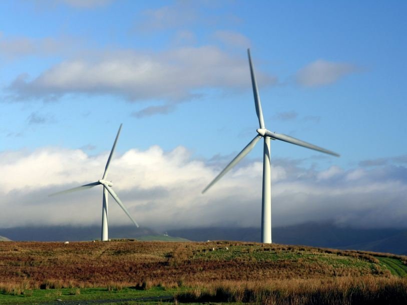 Ветровые турбины в графстве Камбрия