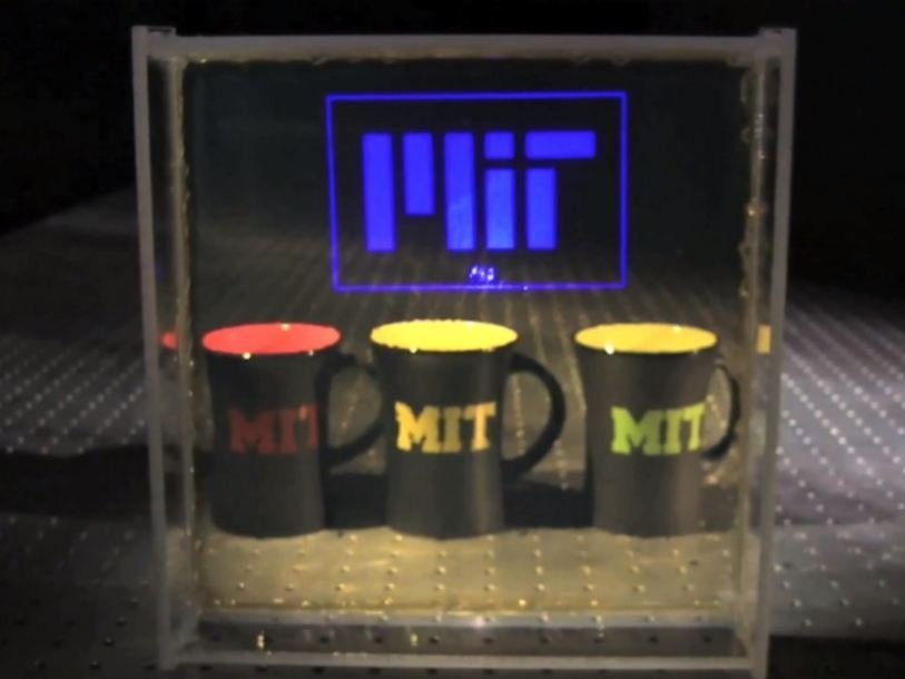 Прозрачный дисплей, разработанный в MIT