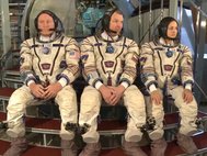 Дублирующий экипаж 39/40 экспедиции на МКС: Барри Уилмор, Александр Самокутяев и Елена Серова