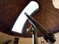 Телескоп в Пулковской обсерватории