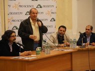 Сергей Бунтман, Михаил Веллер, Дмитрий Ицкович и Михаил Левандовский