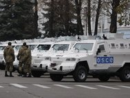 ОБСЕ на границе Украины и РФ