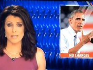 Фото Обамы в в новости телеканала США про изнасилование