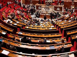 Заседание французского парламента