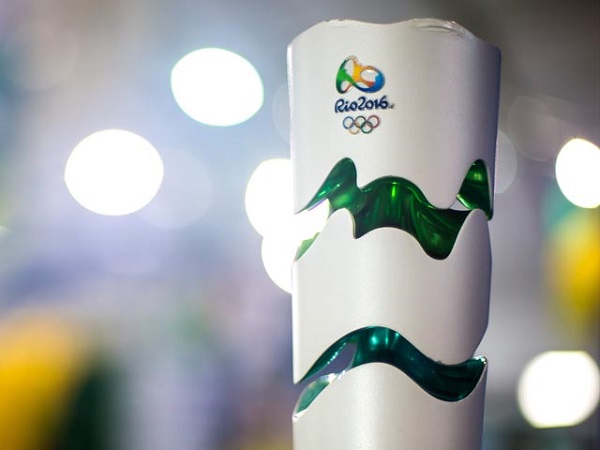 Факел Олимпиады в Рио