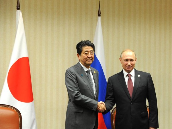 Встреча с премьер-министром Японии Синдзо Абэ