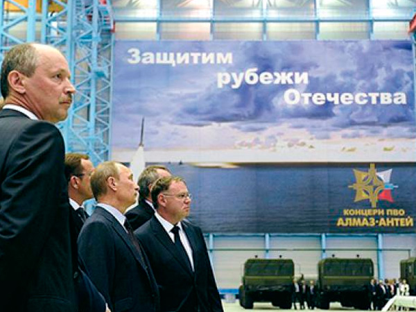 В.Путина посетил завод концерна "Алмаз-Антей"