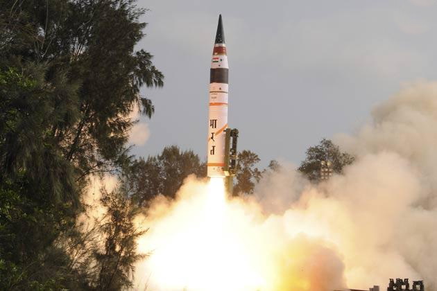Межконтинентальная баллистическая ракета "Агни-5"