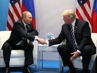 Владимир Путин и Дональд Трамп