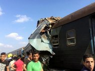 Столкновение поездов близ Александрии