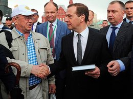 Д.Медведев на книжном фестивале "Красная площадь"