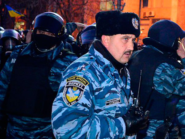 Сергей Кусюк, бывший командир киевского «Беркута» 