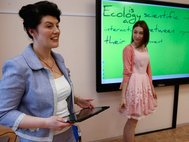 Учитель в московской школе
