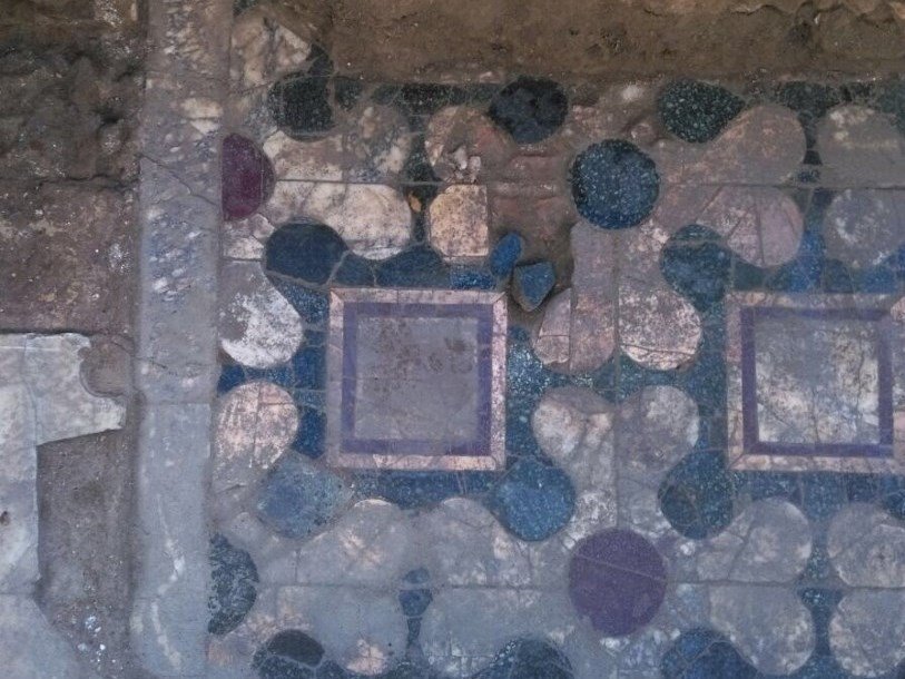 Фрагмент мозаичного пола