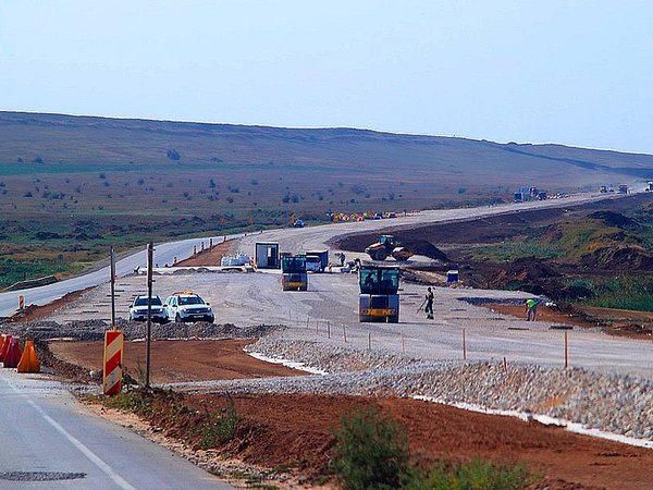 Строительство дороги в Крыму
