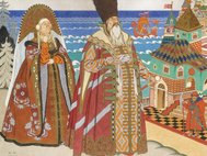 Царь Салтан и Бабариха, Иван Билибин. Источник – Викимедиа