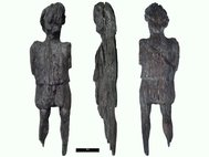 Найденная  у деревни Твайфорд резная деревянная фигура римской эпохи