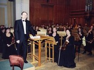 На концерте в Большом зале Московской консерватории, 17 сентября 2002 года. Фото - Wikimedia