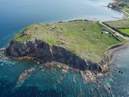 Остатки крепости Святого Феодора на острове Лесбос